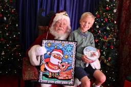 Gifts from Carter to Santa