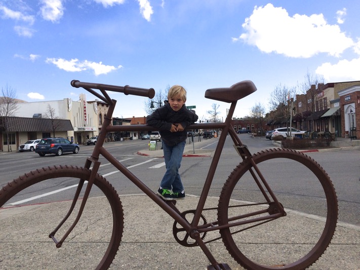 That's one BIG bike