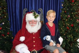 Santa visit 2014
