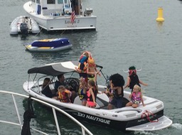 More fun on the water -- this time with masks