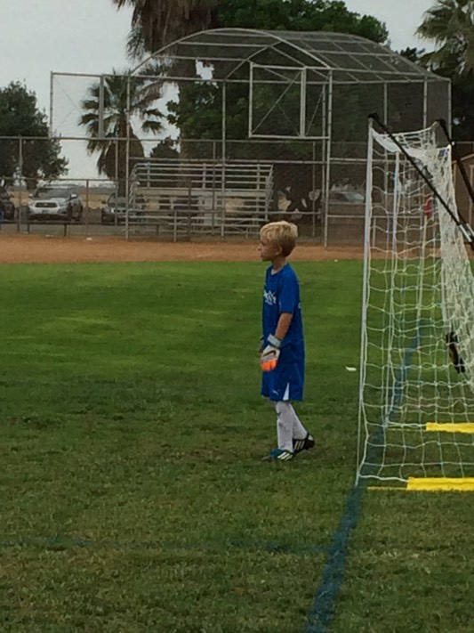 More goalie work