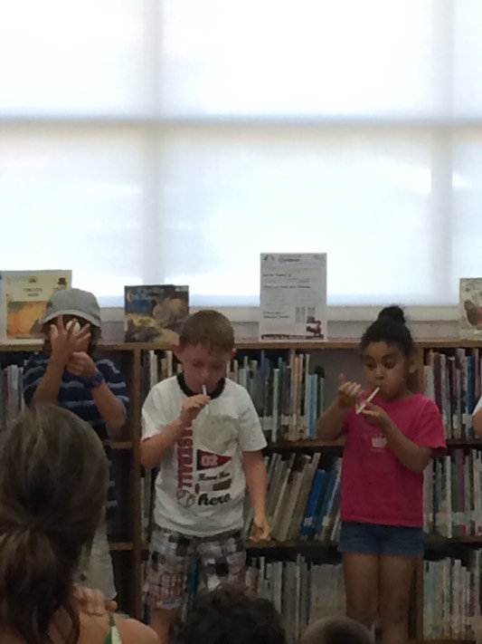 Science day at the library