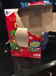 Is this how we open cereal now?