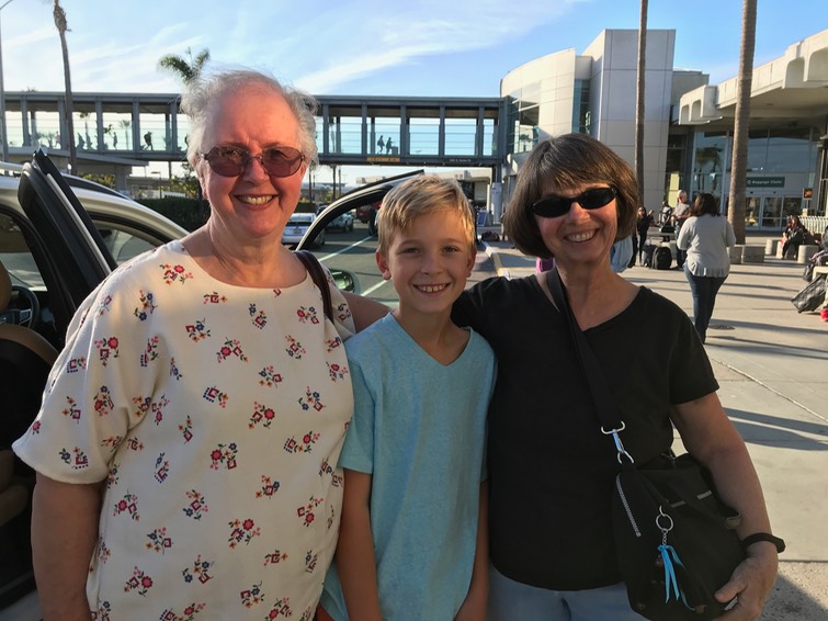 The grandmas are in San Diego