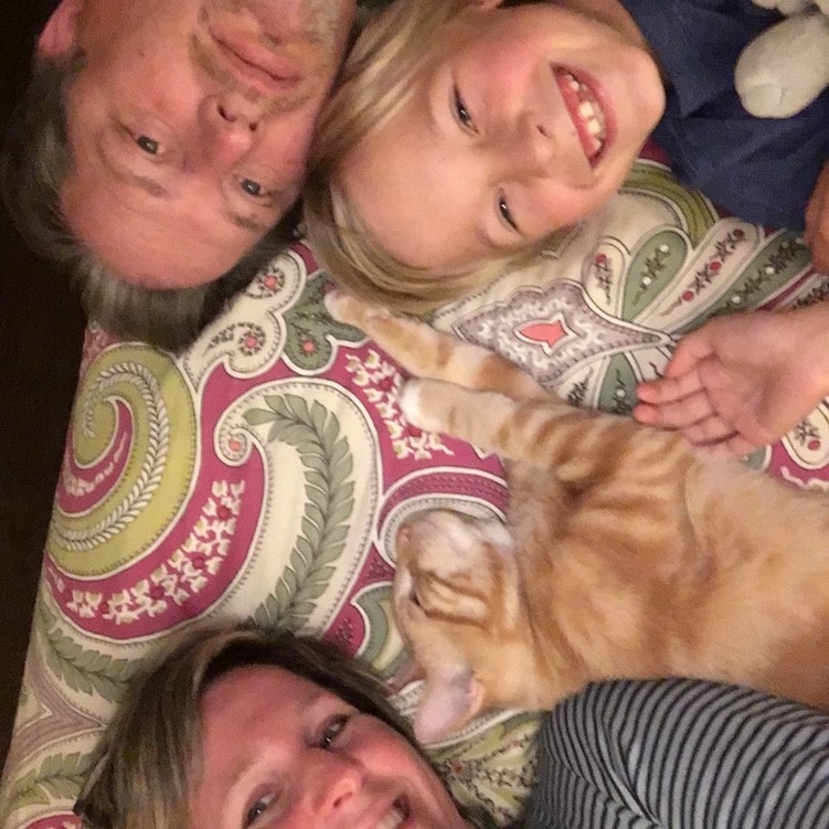 Weekly family selfie