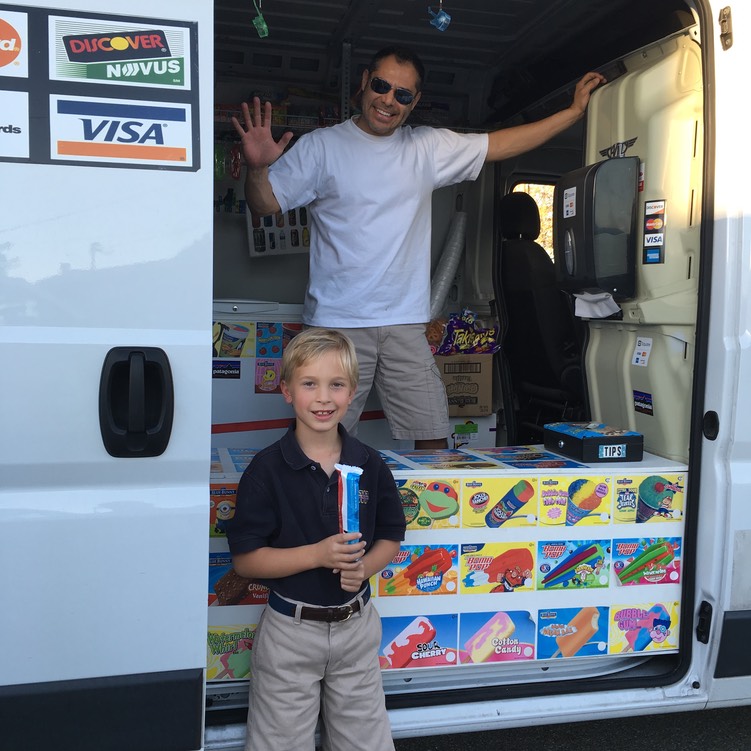First ice cream truck visit of 2016
