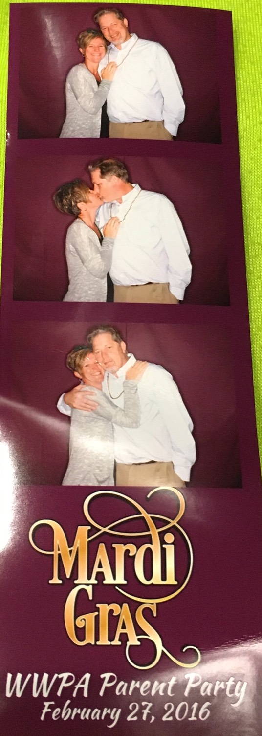 Photo Booth at Parent Party