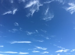 Clear blue sky