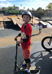 Look who's back at the skatepark