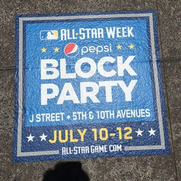 All Star Game in SD = Block Party for us
